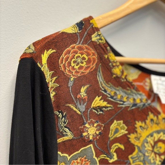 Parsley & Sage 3X Tunic Top Multicolor Patchwork - Picture 4 of 11